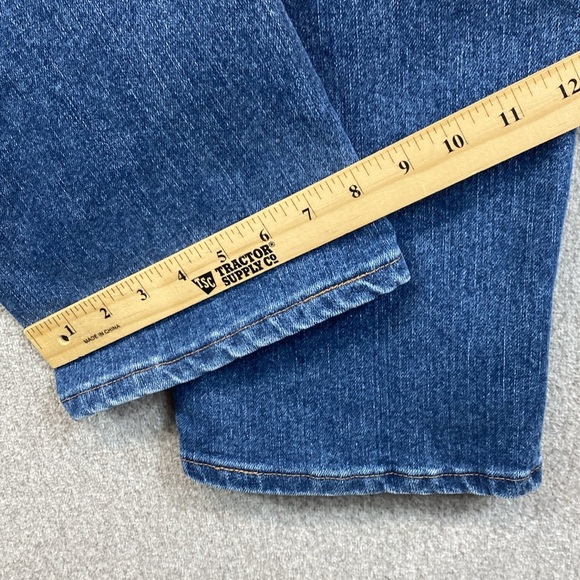 Wrangler Rock 47 cowboy cut jeans 30x30 regular fit straight leg western rodeo - Picture 10 of 12